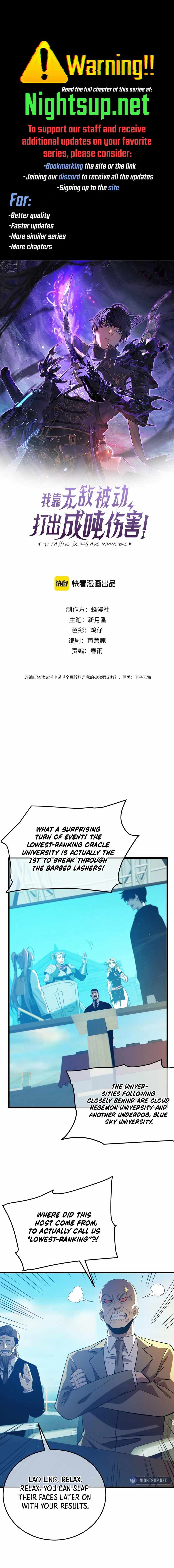 I Rely on My Invincibility to Deal Tons of Damage Passively! Chapter 90 1
